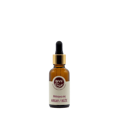 Obličejový olej - Argan / Růže
