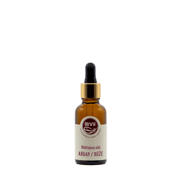 Obličejový olej - Argan / Růže